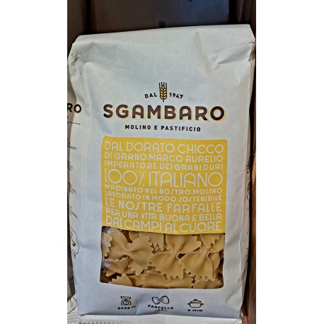 PASTA SGAMBRO FARFALLE