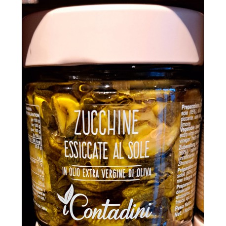 ZUCCHINE ESSICCATE AL SOLE